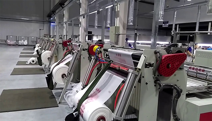 دستگاه خط تولید کیسه زباله