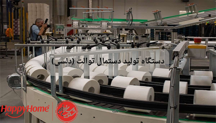 دستگاه خط تولید دستمال دلسی