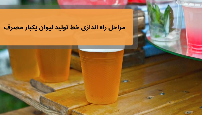 مراحل راه اندازی خط تولید لیوان یکبار مصرف:تهیه تجهیزات خط تولید لیوان یکبار مصرف