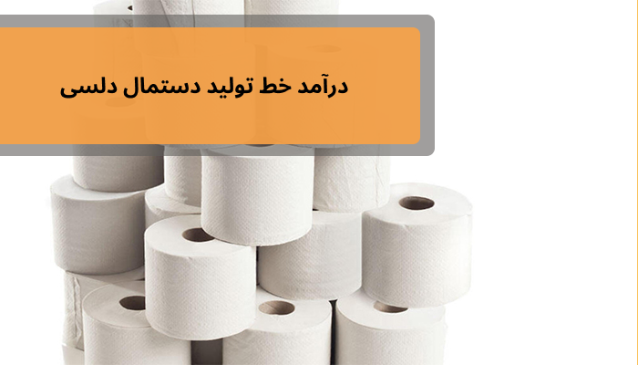 درآمد خط تولید دستمال دلسی